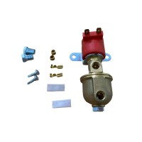 Электроклапан газа латунь с нижним фильтром (вход 6мм) ROYALGAS