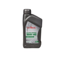 Моторное масло минеральное 15W40 1л Diesel Extra API CF-4SJ TEMOL