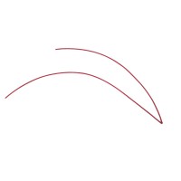 Кембрик термозбіжний 100 см, d= 2 червоний Apro