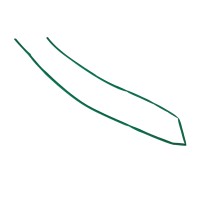 Кембрик термозбіжний 100 см, d= 4 зелений Apro