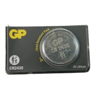 Батарейка таблетка литиевая 3.0V CR2430 блистер GP