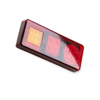 Фонарь прицепа,трактора,комбайна (длинный) беларуский Ф-401L (LED) красн. ДК
