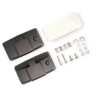 Противотум. прямоуг. 139х80мм H3 12-24В 70W крышка белая WESEM блистер (к-т)