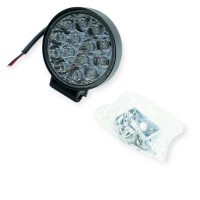 Фара додаткова LED кругла 85х19 (Дм Ш)  42W 6000K EP14 дальнє світло (виписувати кратно 2)