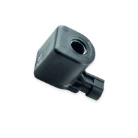Котушка електромагнітна tomasetto (12 v, 11 w) (чорна) під роз'єм valtek