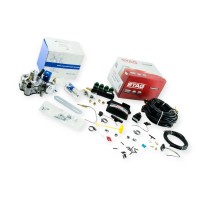Комплект ГБО четверте покоління 4 циліндра.stag-4 qbox basic, ред.nordic (170к.с),форс.valtek т.30, 4 циліндра., 3 ом,,філ,датчик