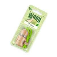 Ароматизатор на зеркало жидкий 5мл fresh way wood blister бут.+корок "melon"