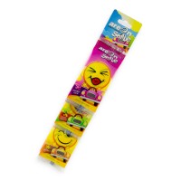 Ароматизатор на дзеркало сухий areon smile dry смайлик mix (планшет 15шт)