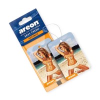 Ароматизатор на зеркало сухой areon лист sexy fresh "tutti frutti"