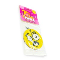 Ароматизатор на зеркало сухой helpix смайлик "bubble gum"