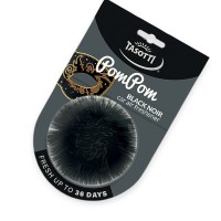 Ароматизатор на зеркало сухой мешочек tasotti pom pom "black noir"