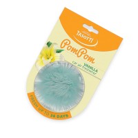 Ароматизатор на зеркало сухой мешочек tasotti pom pom "vanilla"