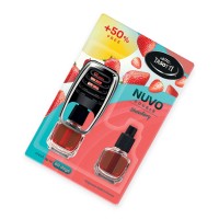 Ароматизатор на дефлектор рідкий 8мл tasotti nuvo double blister "strawberry" 2шт