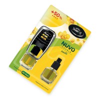 Ароматизатор на дефлектор рідкий 8мл tasotti nuvo double blister "vanilla" 2шт