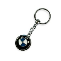 Брелок bmw металлический на цепочке