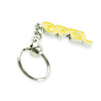 Брелок opel металевий на ланцюжку "напис opel"