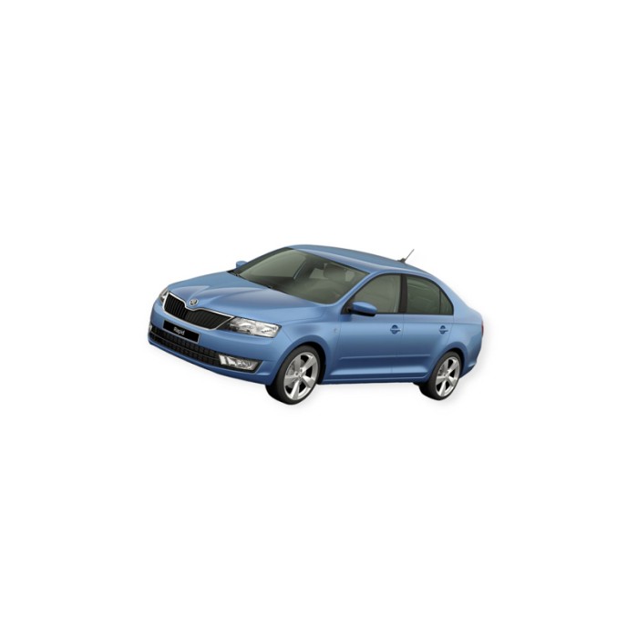 Ветровик skoda rapid сед 2012-2019 (скотч) av-tuning