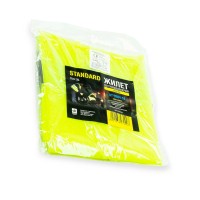Жилет светоотражающий xl салатовый 65 г/см2 standard