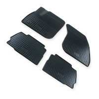 Килимки салону ford mondeo v, fusion сша 2012-2021 борт 1см, євроклітинка