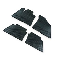 Коврики салона hyundai santa fe 2006-2012 борт 1см, евроклетка