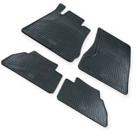 Коврики салона mercedes w211 2002-2006 борт 1см, евроклетка
