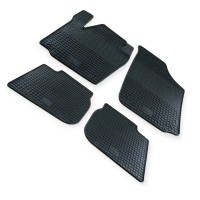 Килимки салону skoda rapid, seat toledo 2012-2019 борт 1см, євроклітинка polytep