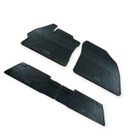 Килимки салону toyota corolla e14/e15/e16/e17 2006-2018 борт 1см, євроклітинка