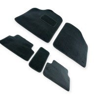 Коврики салона универсальн. текстильные "universal b" черные