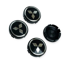 Ковпачок - заглушка диска mitsubishi 56/58мм (к-т 4шт)