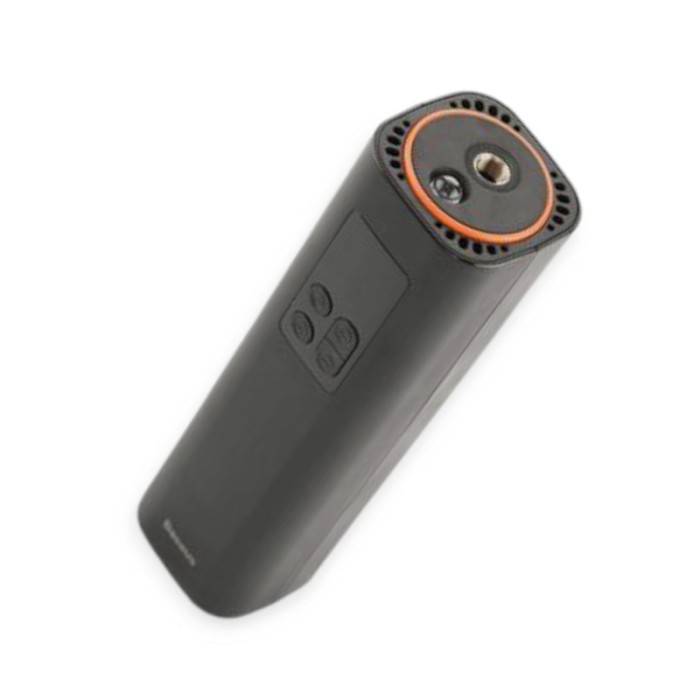 Компресор mini baseus 10атм/30л/0.18м шланг/прикур/ліхтар/насадки/led дисплей