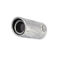 Насадка на глушитель хром d 51мм, l 105мм, внешн d 51мм (0093)