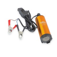 Насос для перекачки топлива погружной 12в/25л/d51/штуцер 19мм satra с фильтром