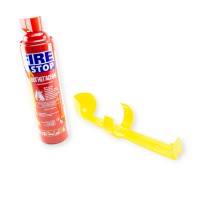 Вогнегасник 1000г вуглекислий fire stop з пластиковим тримачем