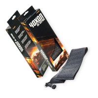 Оплетка руля l кожзам (39 - 41 см) черная перфор. vitol