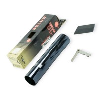Пленка - полоса тонировочная лобовая solux 0.2x1.5m black/silver