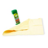 Салфетка протир. искуст. замша в тубе (42х32) желтая turtle wax (малая)