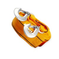 Трос буксир. стрічка 2 т х 6,0м х 60мм гачок/помаранч./пакет/поліпропілен lavita