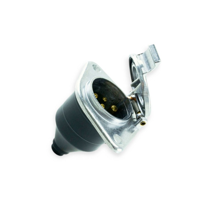 Фішка причепа вантажна метал 12-24в (мама) iso 1185 socket n type