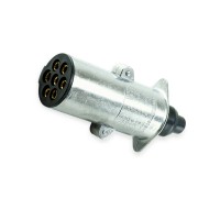 Фішка причепа вантажна метал 12-24в (папа) iso 1185 socket n type