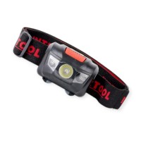Фонарик диодный налобный 1 super led 1w, 3хaaa, 4 режима, до 10ч, до 60м