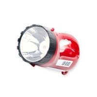 Фонарь диодный 1 super led 5w+15 smd 220в, акб, 2 режима, ремень на плечо