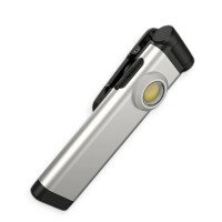 Ліхтар інспекційний 3w cob акб li-ion 1100 маг, usb micro, магніт, алюмінієвий, регул. затискач