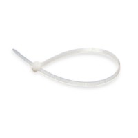 Хомут пластиковый 400 x 7,6 белый, d 4-105мм, 55кг apro