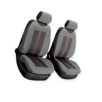 Чехлы салона универс. 1+1 передние "ткань" beltex comfort серые без подг.