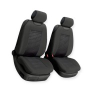 Чехлы салона универс. 1+1 передние "ткань" beltex comfort черные без подг.
