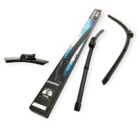 Щетки дворника oximo модельные безкаркасные (к-т 2шт) c-type 600 + 375 мм