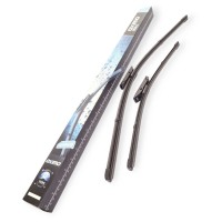 Щетки дворника oximo модельные безкаркасные (к-т 2шт) d-type 600 + 550 мм