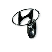 Эмблема капота "прицел" hyundai