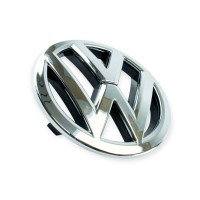 Емблема решітки volkswagen passat b7 ø 14см, пластик, хром