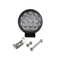 Дополнительная светодиодная фара дальнего света 14 Led (круглая)